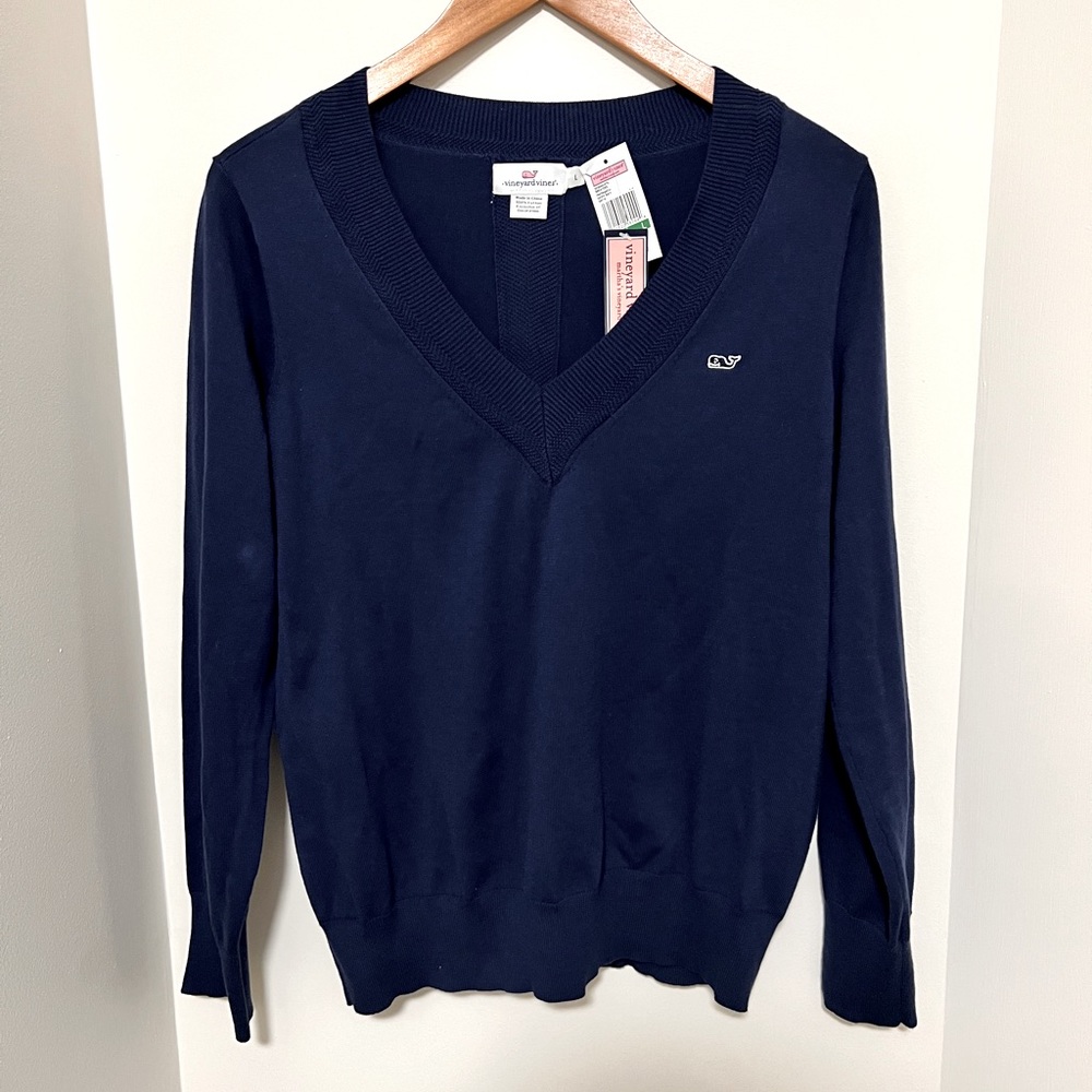 Vineyard Vines V Neck Sweater
